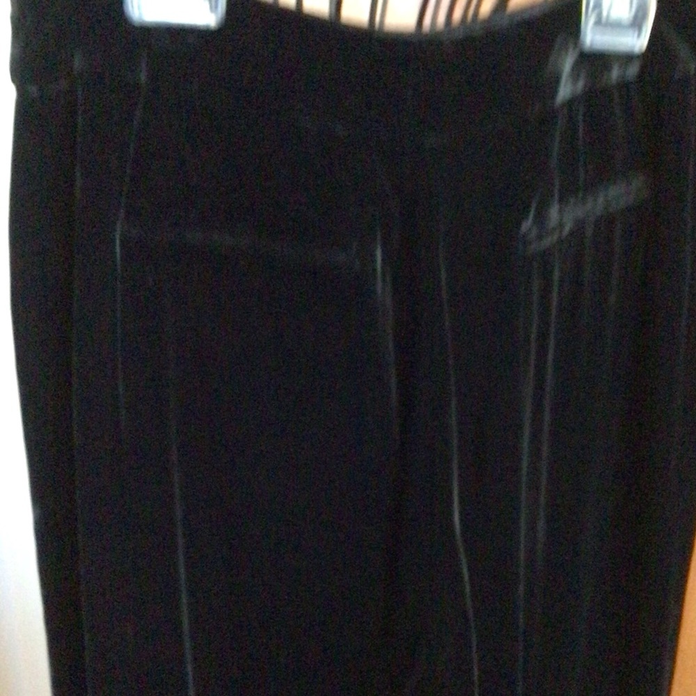 Chico's  Black  Silk Blend  Trouser  Size 0,Back Pockets - Picture 5 of 7